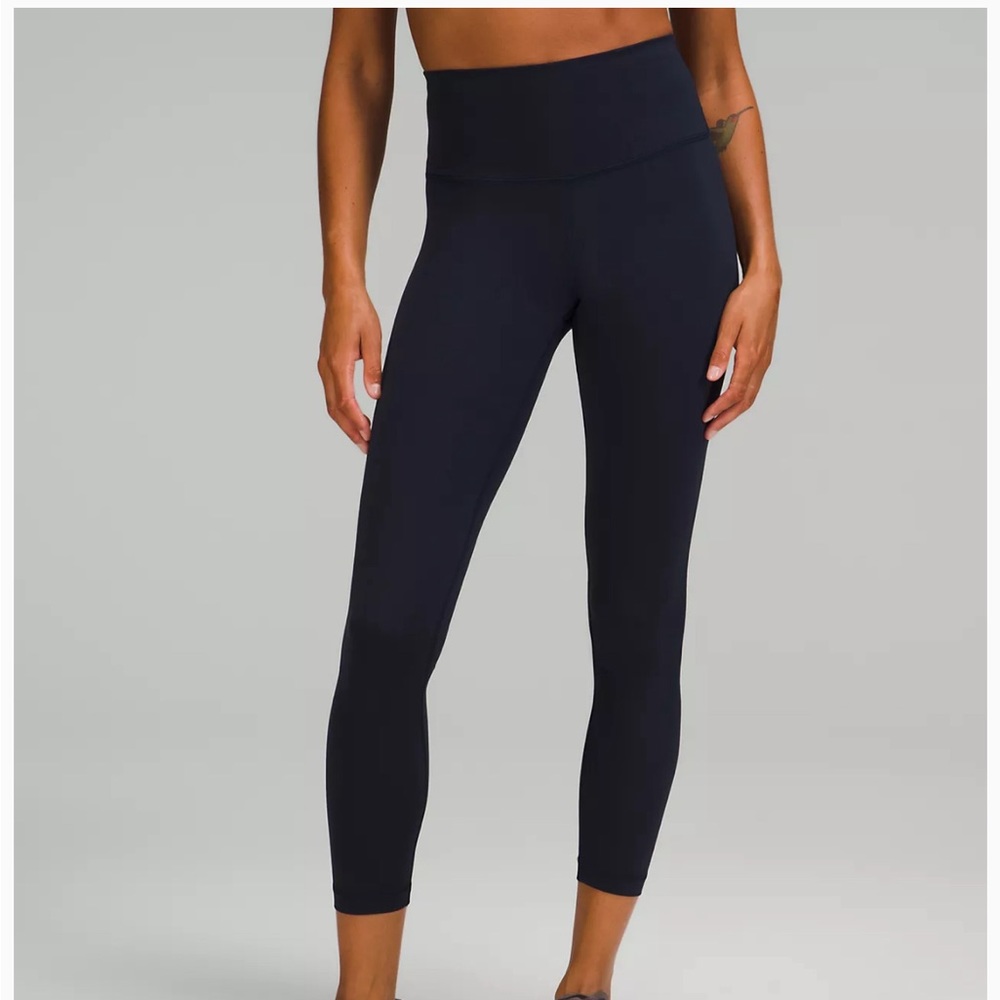 Lululemon Wunder Train High-Rise Tight 25" True navy size 2